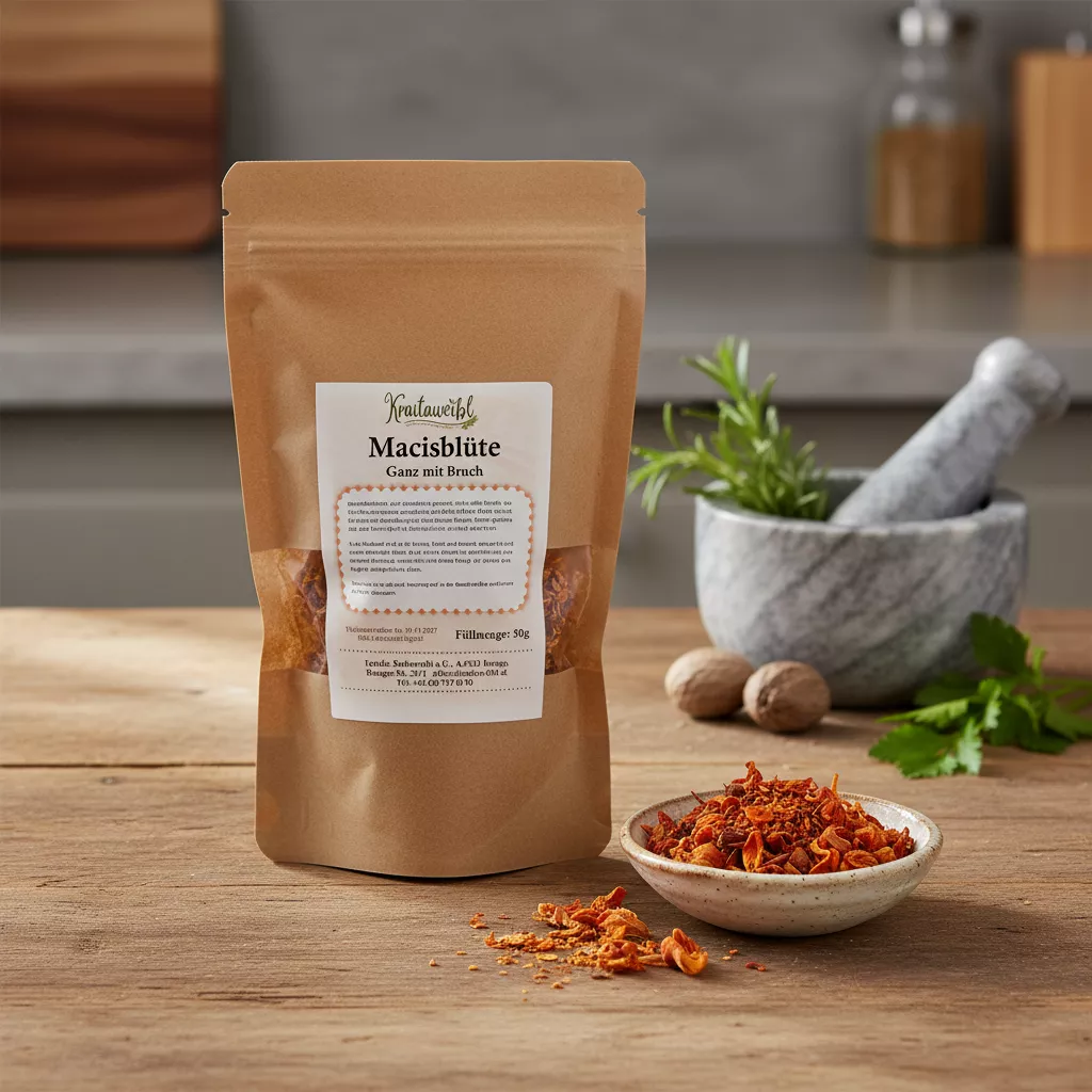 Muskatblüte ganz im Aromabeutel - Kraitaweibl e.U. Rosegg