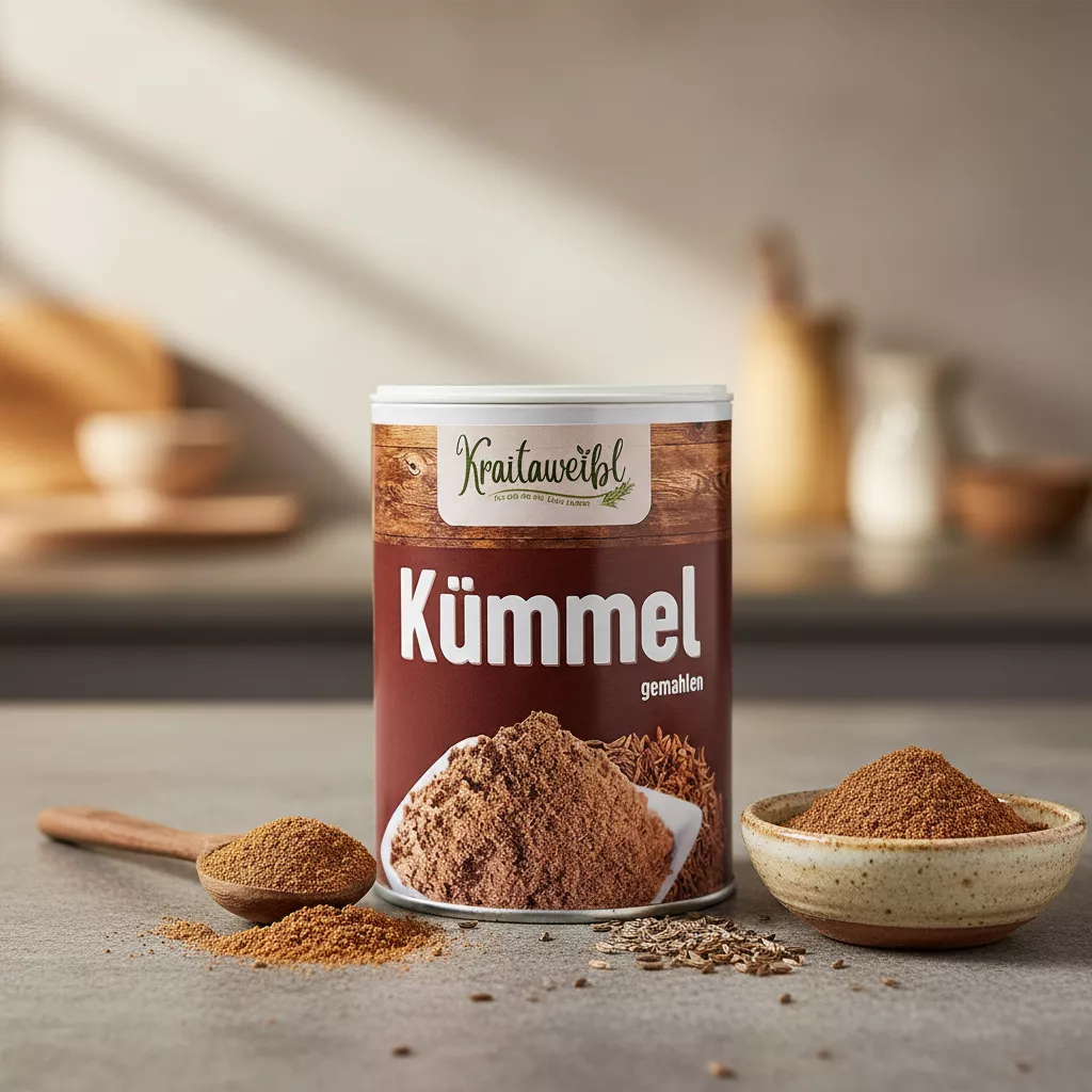Kümmel gemahlen in der Streudose - Kraitaweibl